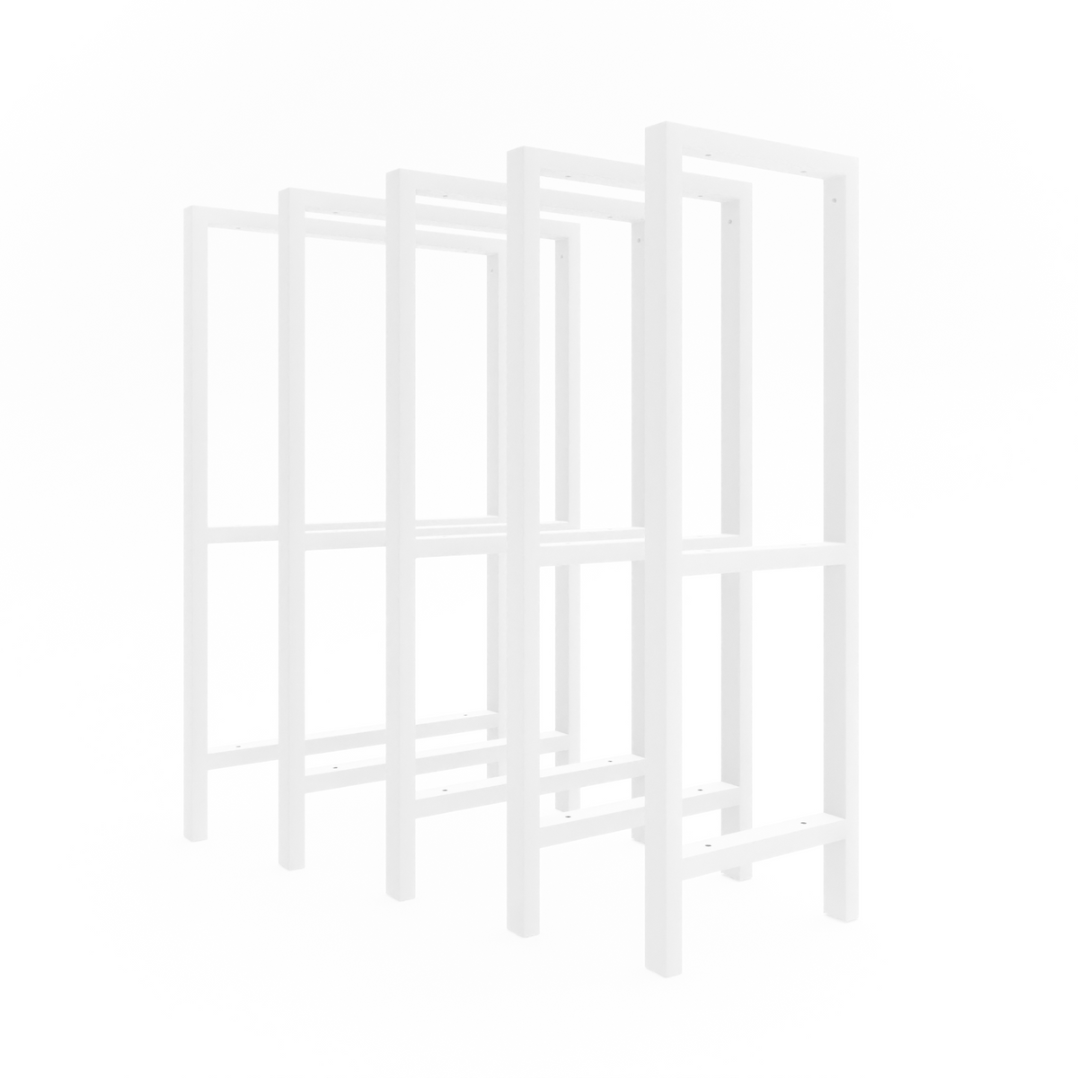 White / 25 cm / 1 Holder