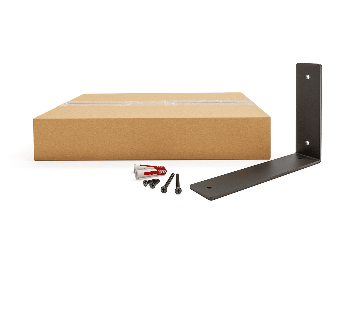 Negro / 10 cm / 1x Soporte