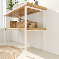 Support de lavabo NECKAR - hauteur 75 cm - 7 tailles - 2 couleurs