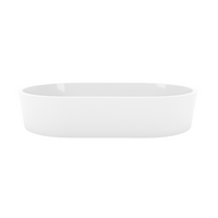 Aufsatzwaschbecken - PONZA - Oval, 55 cm, Weiß