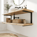 Support pour lavabo LAHN - hauteur 40 cm - 6 tailles - 2 coloris