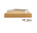 Support pour lavabo LAHN - hauteur 40 cm - 6 tailles - 2 coloris