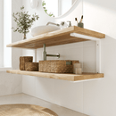 Support pour lavabo LAHN - hauteur 40 cm - 6 tailles - 2 coloris