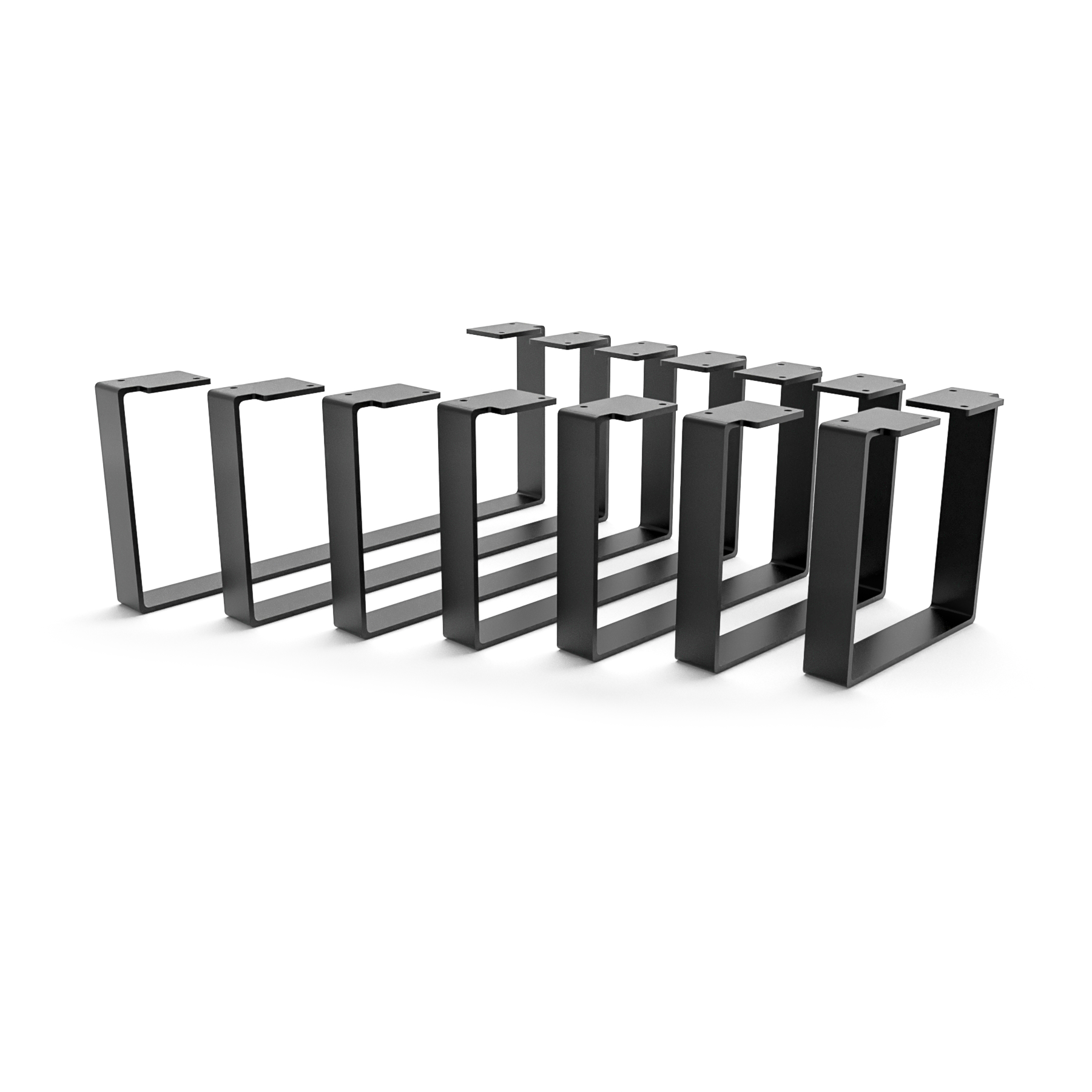 Furniture feet - 20 cm high - LUXEMBOURG - 7 sizes - 2 colors