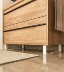 Furniture feet - 10 cm high - LUXEMBOURG - 7 sizes - 2 colors
