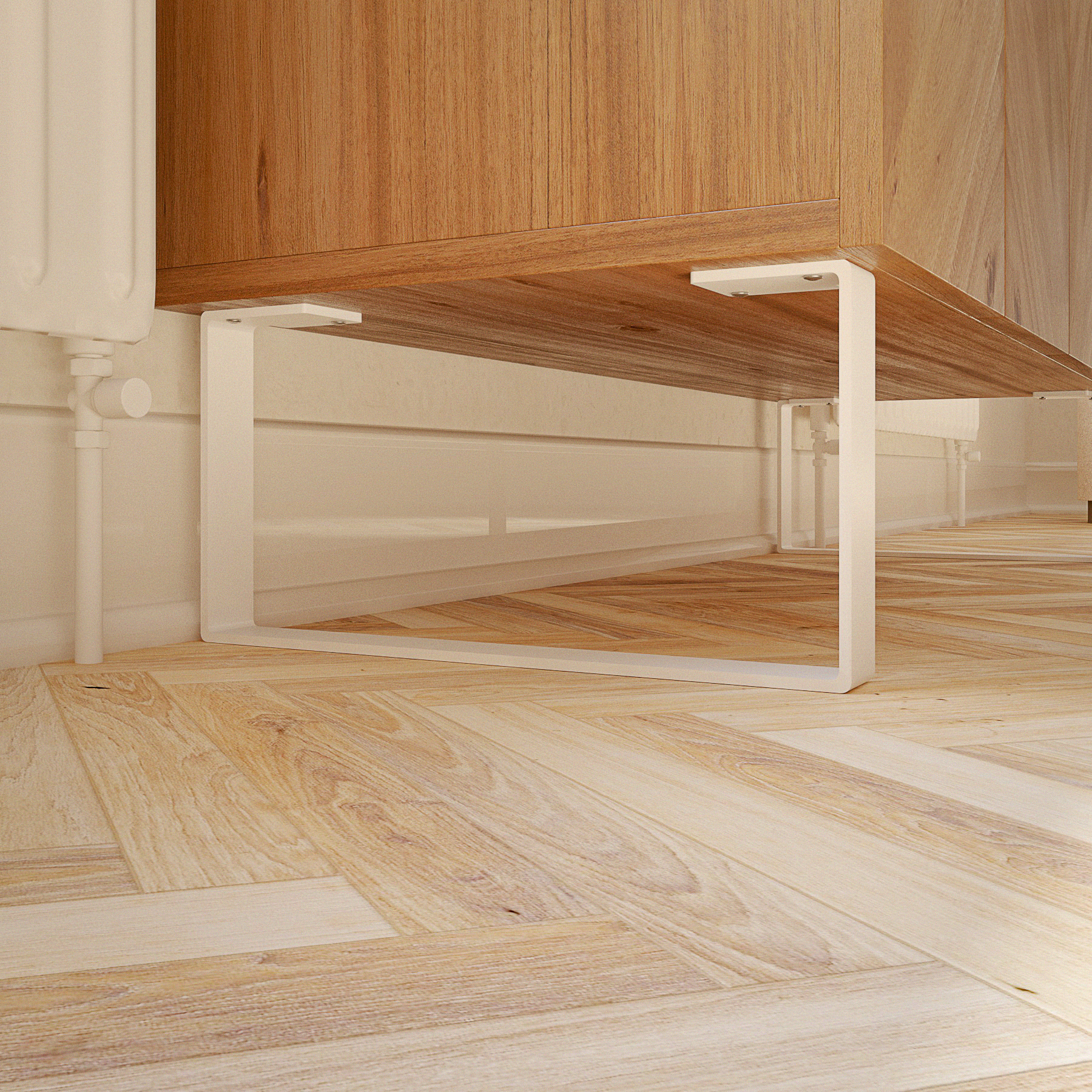 Furniture feet - 20 cm high - LUXEMBOURG - 7 sizes - 2 colors