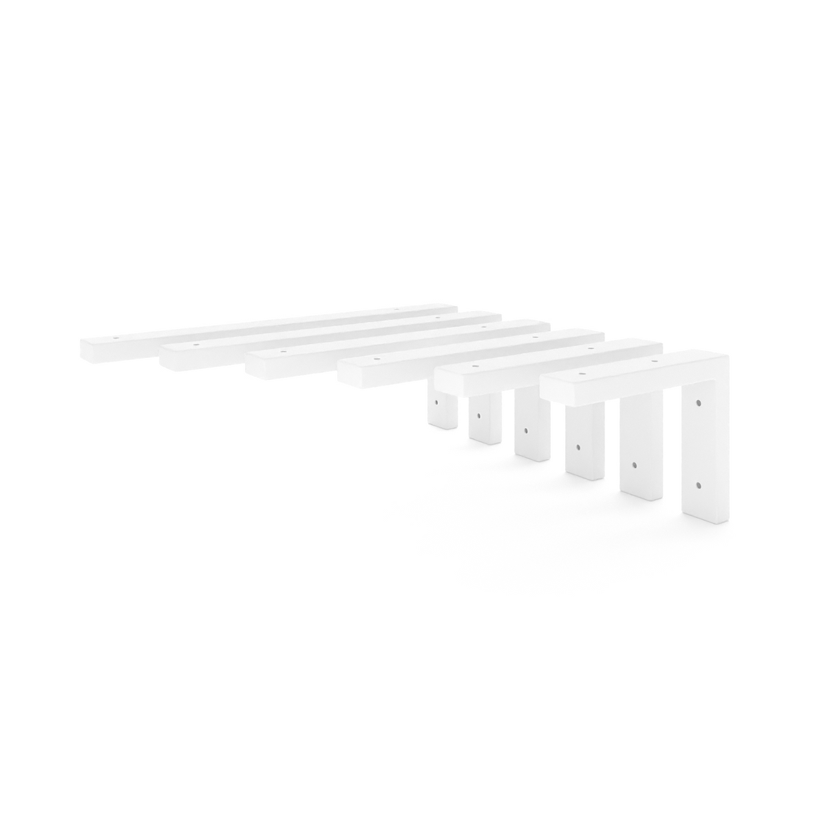 White / 15 cm / 1 piece