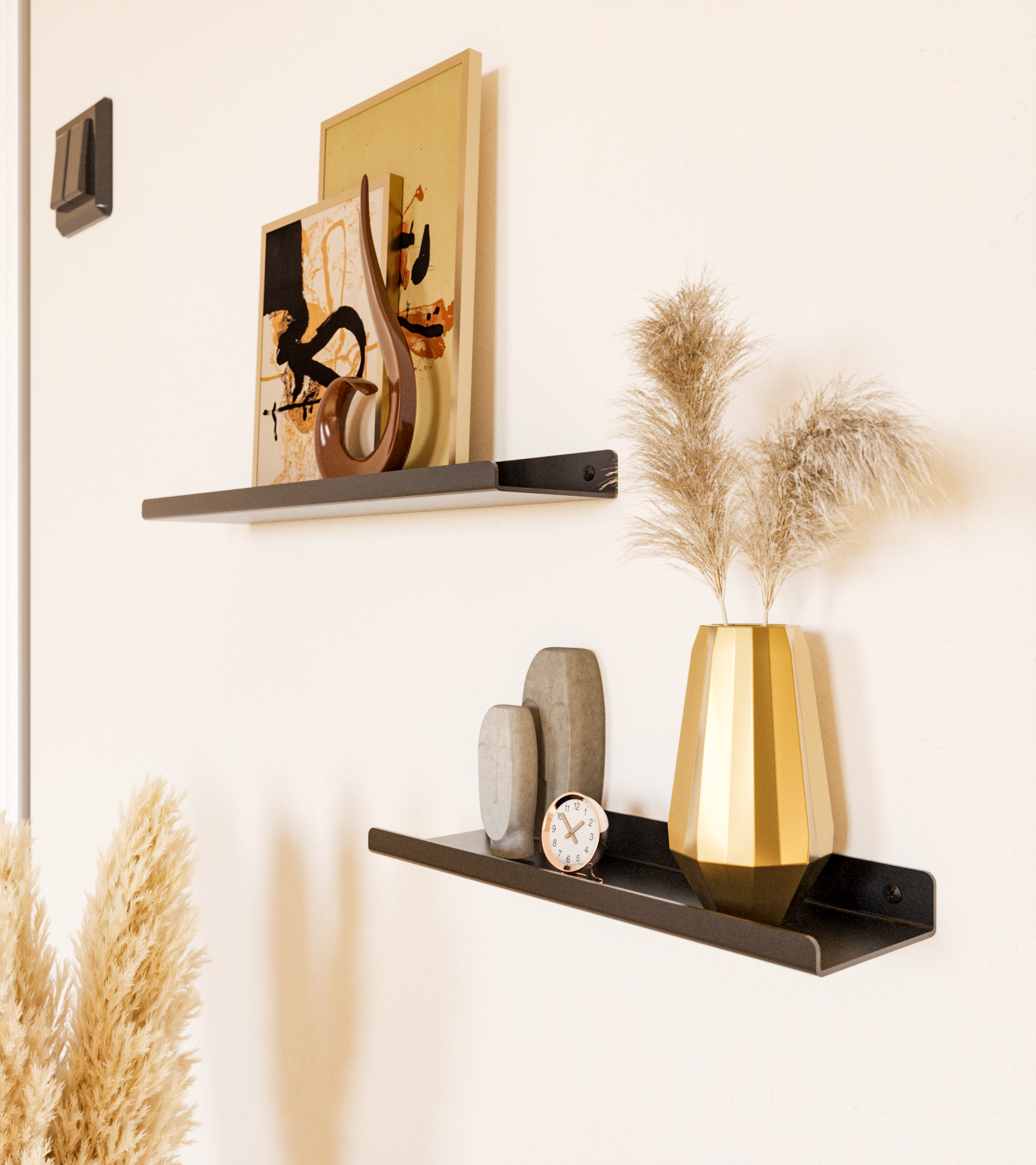 Shelf strip MARSEILLE - 9 sizes - 2 colors