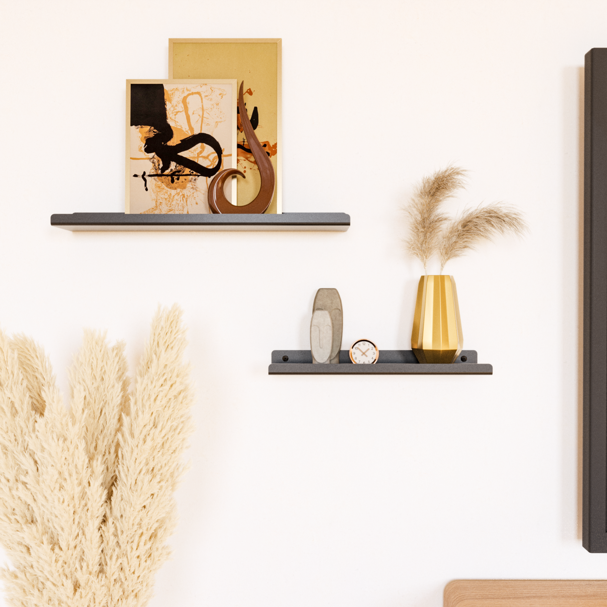 Shelf strip MARSEILLE - 9 sizes - 2 colors