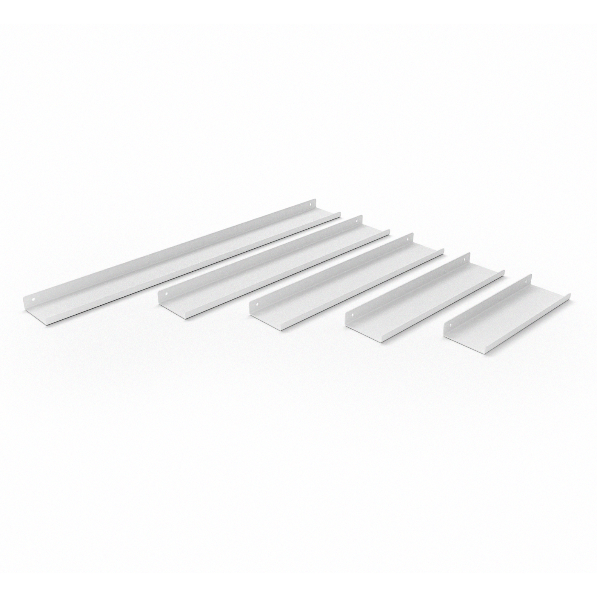 Shelf strip MARSEILLE - 9 sizes - 2 colors