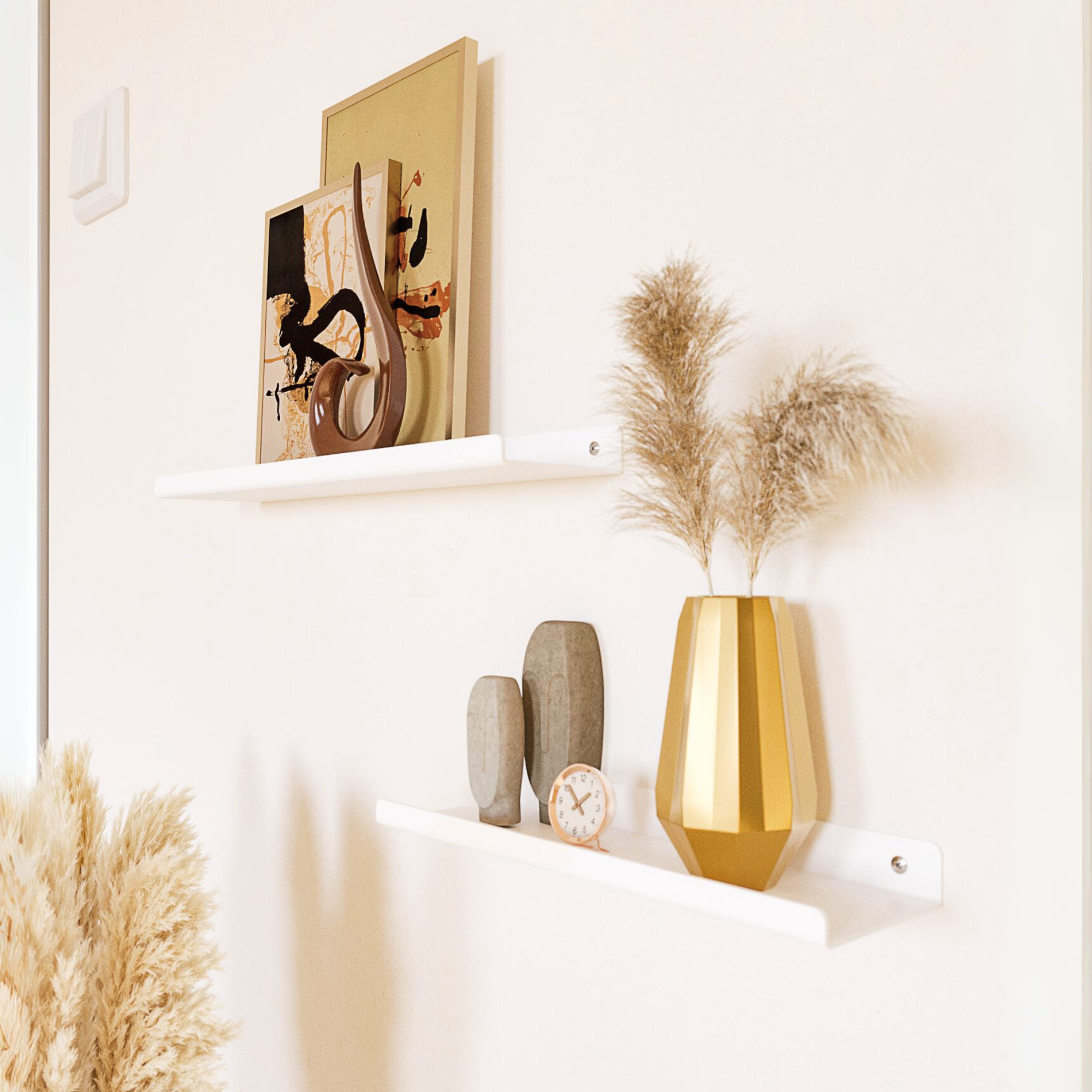 Shelf strip MARSEILLE - 9 sizes - 2 colors