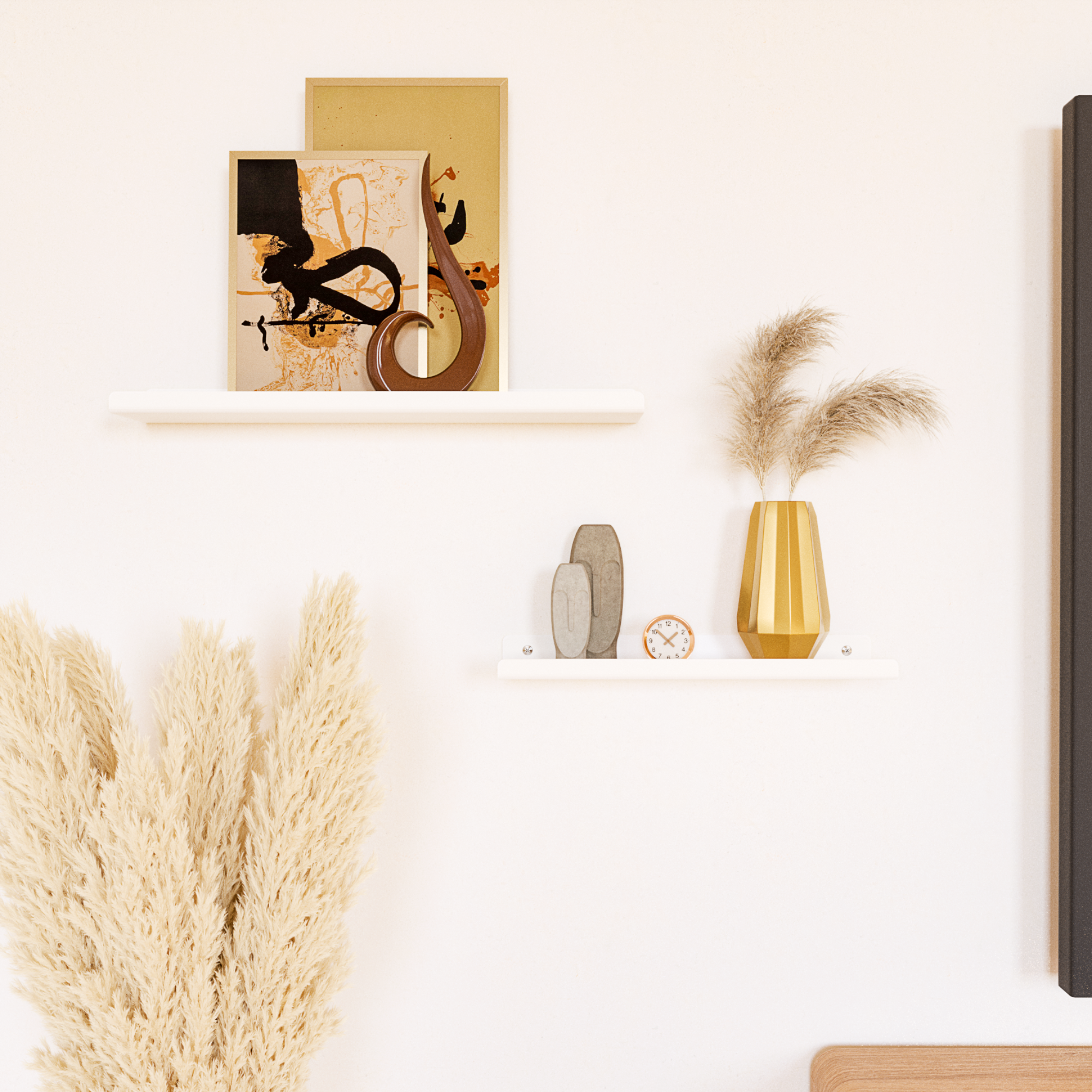 Shelf strip MARSEILLE - 9 sizes - 2 colors