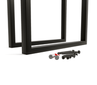 Support de lavabo NECKAR - hauteur 75 cm - 7 tailles - 2 couleurs