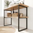 Support de lavabo NECKAR - hauteur 75 cm - 7 tailles - 2 couleurs