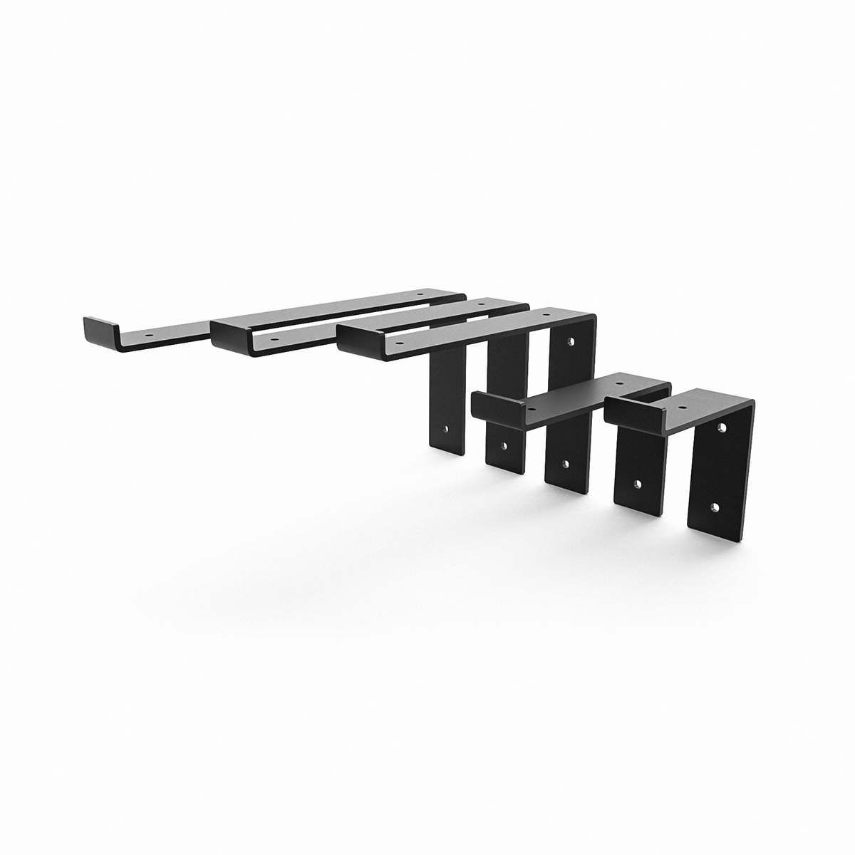 Black / 10 cm / 1x Holder