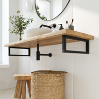 Soporte de lavabo RHEIN, 15 cm de altura - 7 tamaños - 2 colores