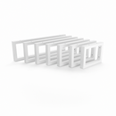 Soporte de lavabo RHEIN, 15 cm de altura - 7 tamaños - 2 colores