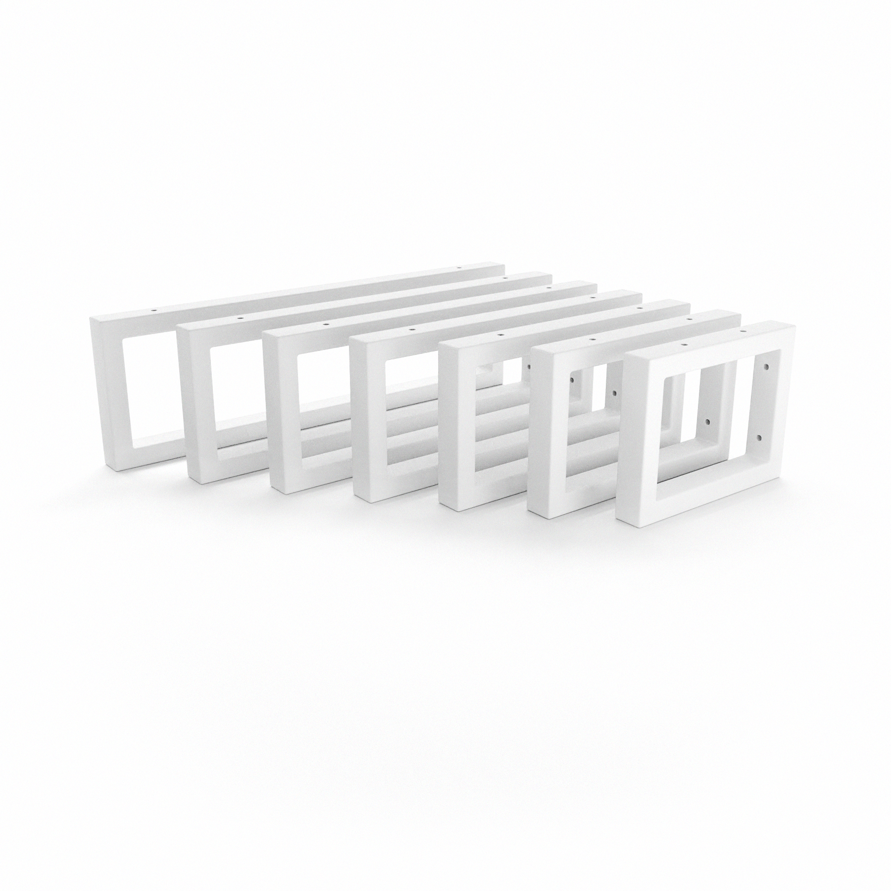 Soporte de lavabo RHEIN, 15 cm de altura - 7 tamaños - 2 colores