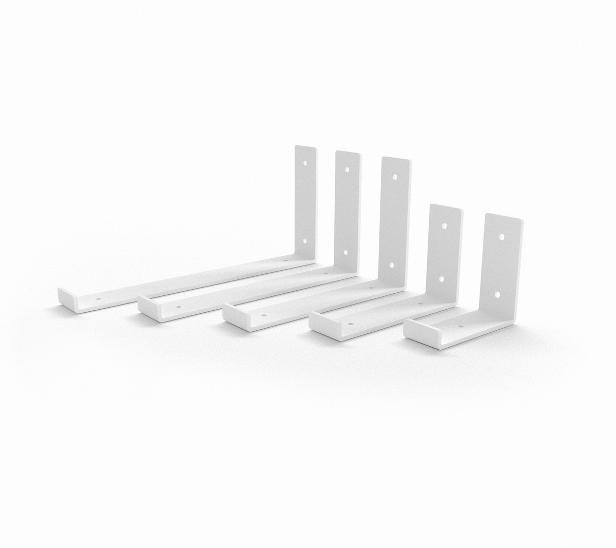 White / 10 cm / 1x Holder