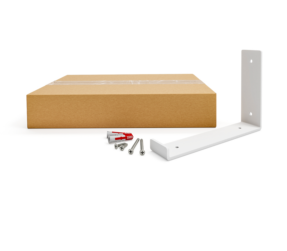 Blanco / 10 cm / 1x Soporte