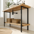 Wastafelframe WESER - 75 cm hoog - 6 maten - 2 kleuren