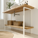 Wastafelframe WESER - 75 cm hoog - 6 maten - 2 kleuren